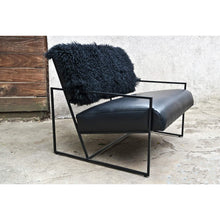 Load image into Gallery viewer, Modern Barracuda Faux Fur Lounge Chair