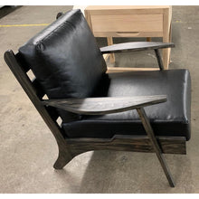 Load image into Gallery viewer, Baxter Black Lounge Chair